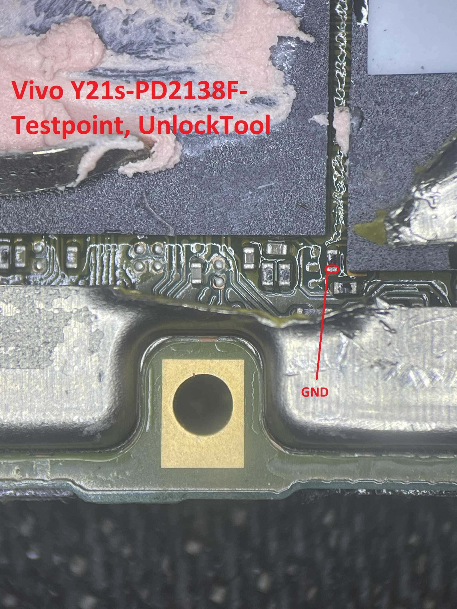 Vivo Y21s Test Point / EDL Point